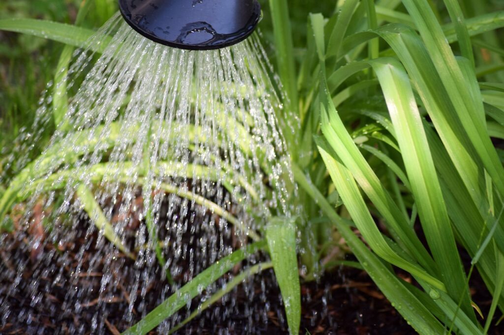 garden water usage